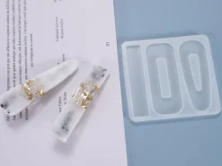 Moule en silicone - barrettes tendances