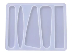 Moule en silicone - Barrettes à cheveux 5 formes différentes