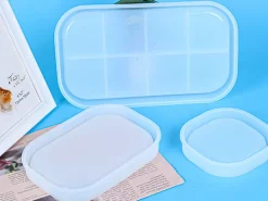 Moule en silicone - Coupelle Rectangle - 18,5 x 13 cm