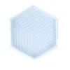 Moule en silicone - Dessous de verre hexagonal - 12 x 10,5 cm