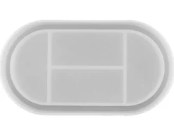 Moule en silicone - plateau ovale