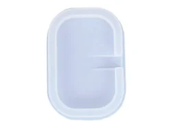 Moule en silicone - Porte-savon ovale - 12 x 8,5 cm