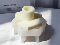 Moule en silicone - Support pour bougie chandelle