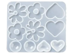 Moule en silicone pour bijoux - Forme fleurs