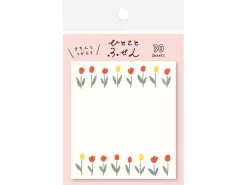 Notes adhésives japonaises - Tulipes - Watashi-Biyori