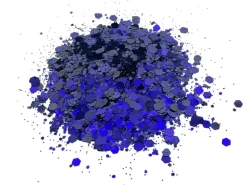 Paillettes pour Jesmonite 15 gr - Indigo