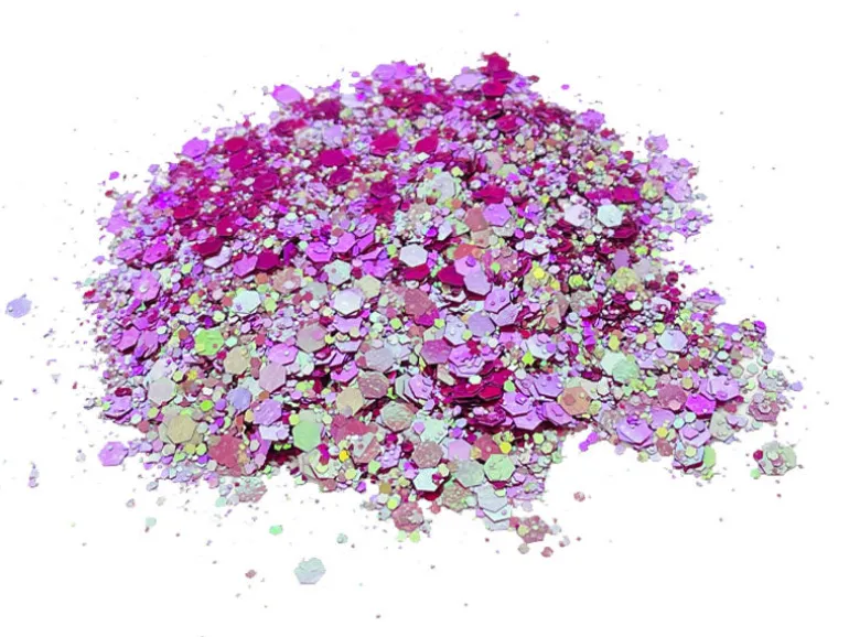 Paillettes pour Jesmonite 15 gr - Rose