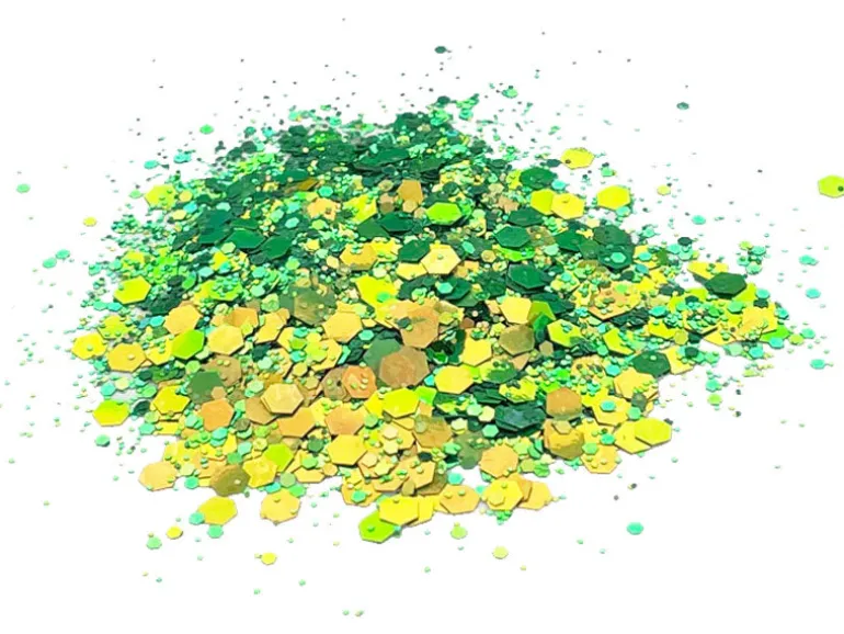 Paillettes pour Jesmonite 15 gr - Vert