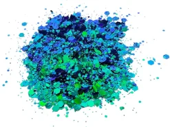 Paillettes pour Jesmonite 15 gr - Bleu saphir