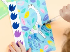 Paint A Picture Set - Kit d'aquarelle enfant - Dinosaurs