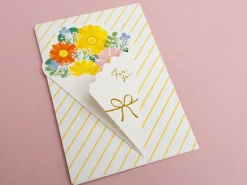 Papier à lettres bouquet de fleurs