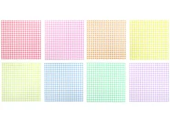 Papier design motif vichy