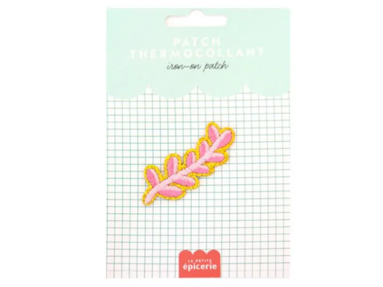 Patch thermocollant - Rameau rose