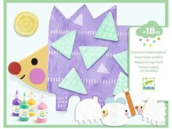 Peinture à doigts magique - Petites formes - Djeco