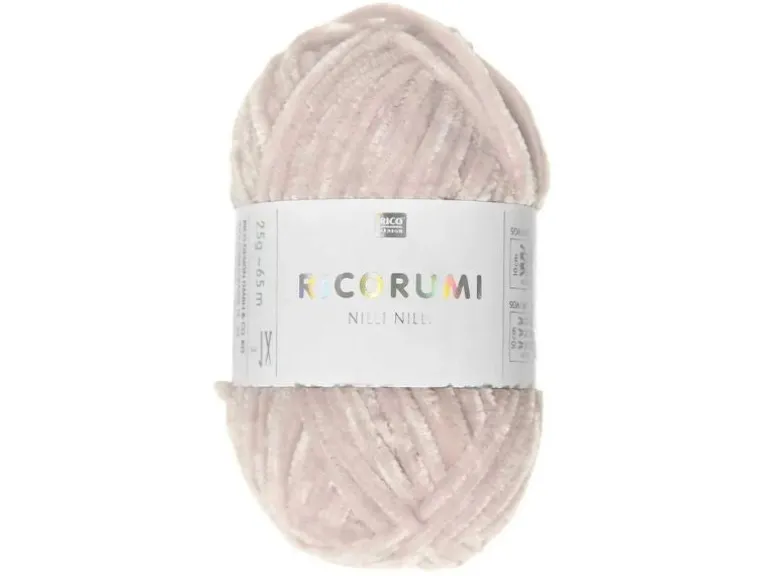 Pelote Nilli Nilli Ricorumi 25g - Rose Poudre 005