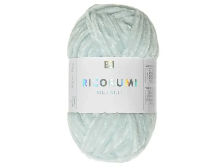 Pelote Nilli Nilli Ricorumi 25g - Bleu glacier 015