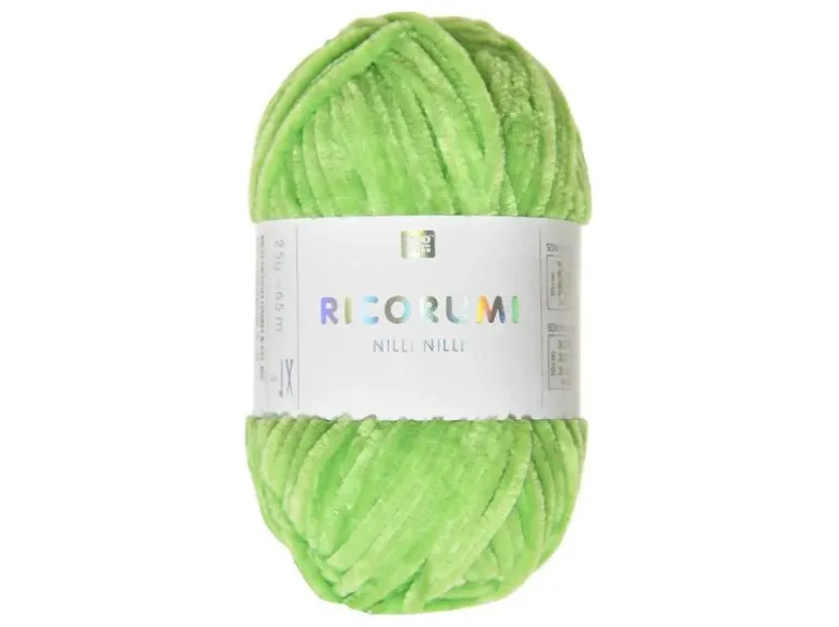 Pelote Nilli Nilli Ricorumi 25g - Vert Néon 030