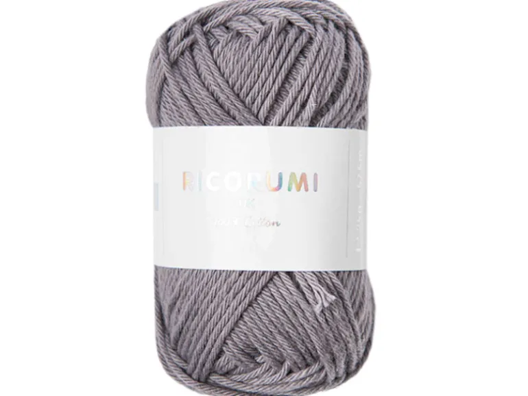 Pelote Ricorumi coton DK - Gris souris (59)