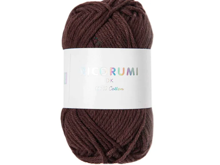 Pelote Ricorumi coton DK - Chocolat (57)