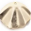 Pendentif coquillage 30 mm - doré à l'or fin