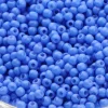 Perles de rocailles en tube - Bleuet - 2 mm