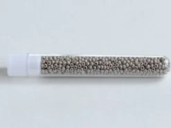 Perles de rocailles en tube - Taupe clair - 2 mm
