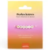 Perles lettres "Merci" pour bracelet à personnaliser