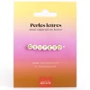 Perles lettres "Super" pour bracelet à personnaliser