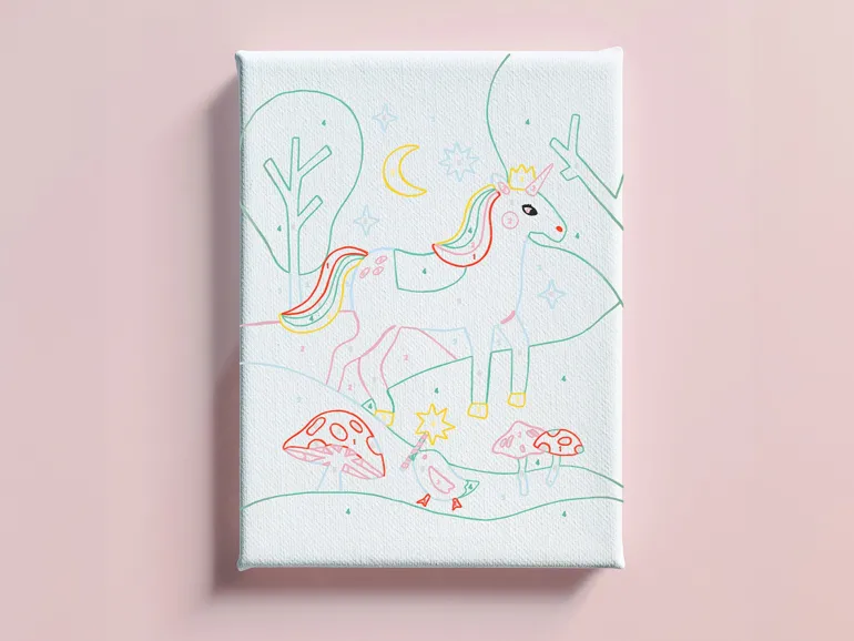 Petit Pinceau Kids - Licorne et Piou