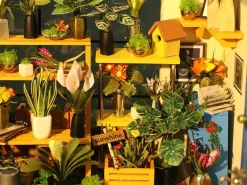Pièce miniature - Maison de fleurs de Cathy