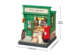 Pièce miniature Century Post Office DIY - Rolife
