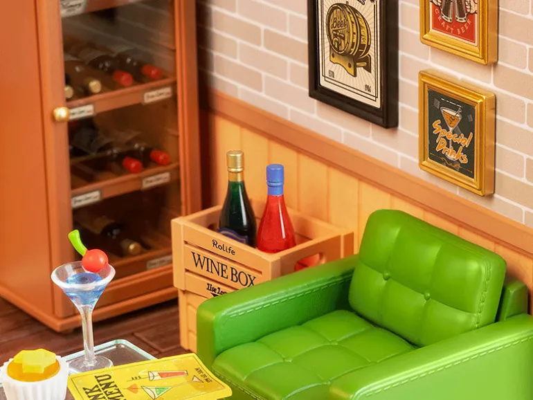 Pièce miniature Leisurely Cheers Bar DIY - Rolife