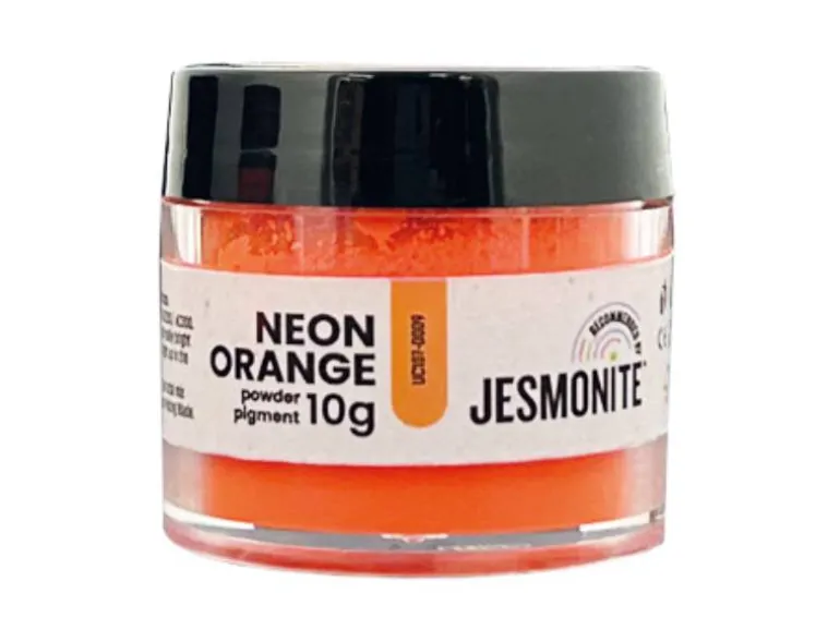 Pigment fluo orange en poudre pour Jesmonite - 10 gr