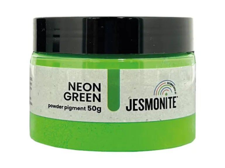 Pigment fluo vert en poudre pour Jesmonite - 50 gr
