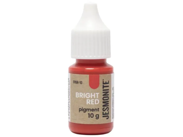Pigment rouge pour Jesmonite - 10 gr