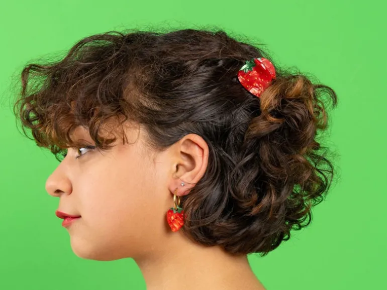 Pince à cheveux - Fraise