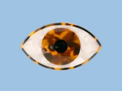 Pince à cheveux - Oeil Marron - Coucou Suzette