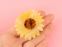 Pince à cheveux - Tournesol