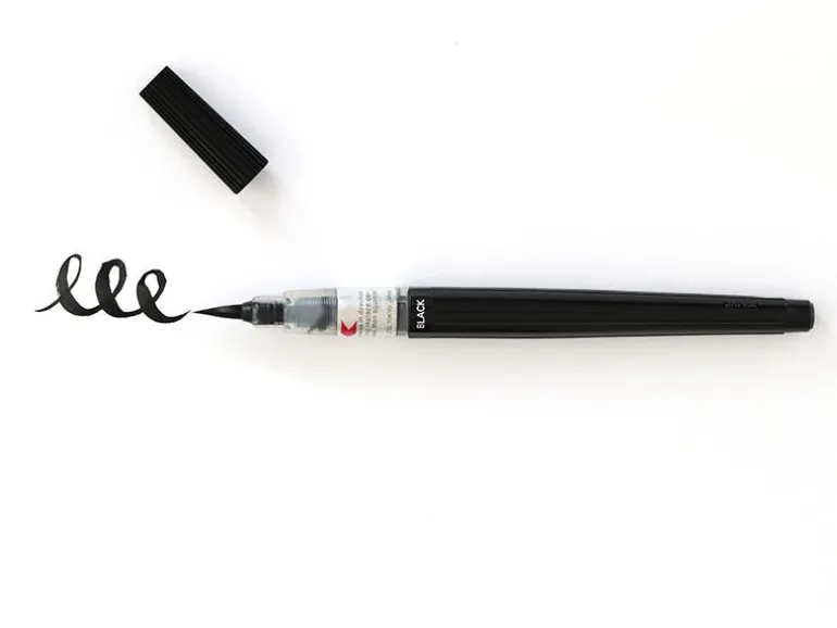 Pinceau réservoir d’encre - Pentel Color Brush - noir