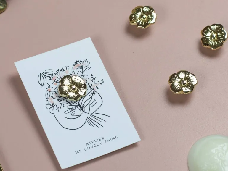Pin's Bouton d'or - Buttercup - My Lovely Thing