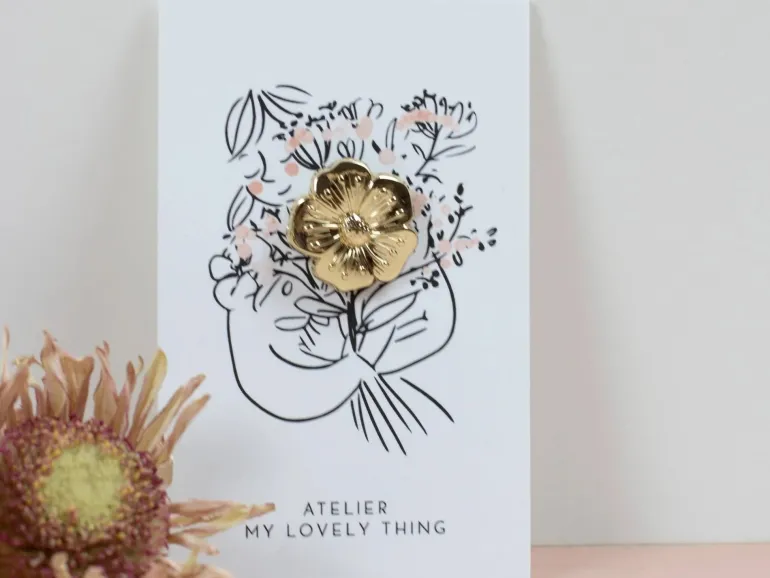 Pin's Bouton d'or - Buttercup - My Lovely Thing