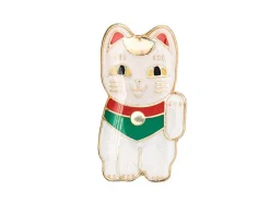Pin's chat porte bonheur