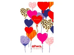 Pin's Coeur Bisou - ATWS