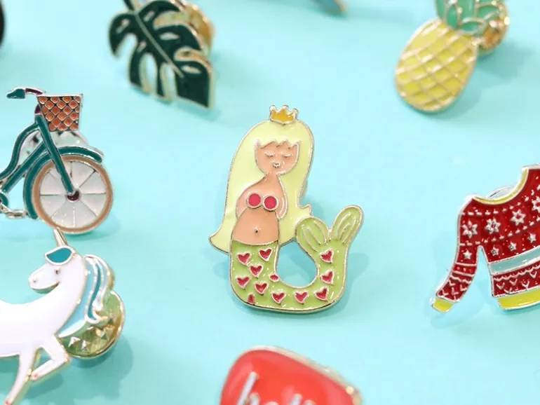 Pin's émaillé sirène