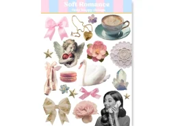 Planches d'autocollants - Romance douce - Only Happy Things