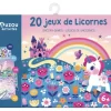 Pochette 20 jeux de licornes
