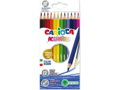 Pochette de 12 crayons de couleurs aquarelles - Carioca