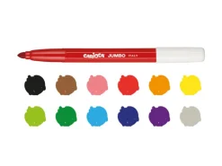 Pochette de 12 feutres Jumbo - Carioca
