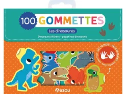 Pochette de 100 gommettes - Les dinosaures