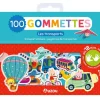 Pochette de 100 gommettes - Les transports
